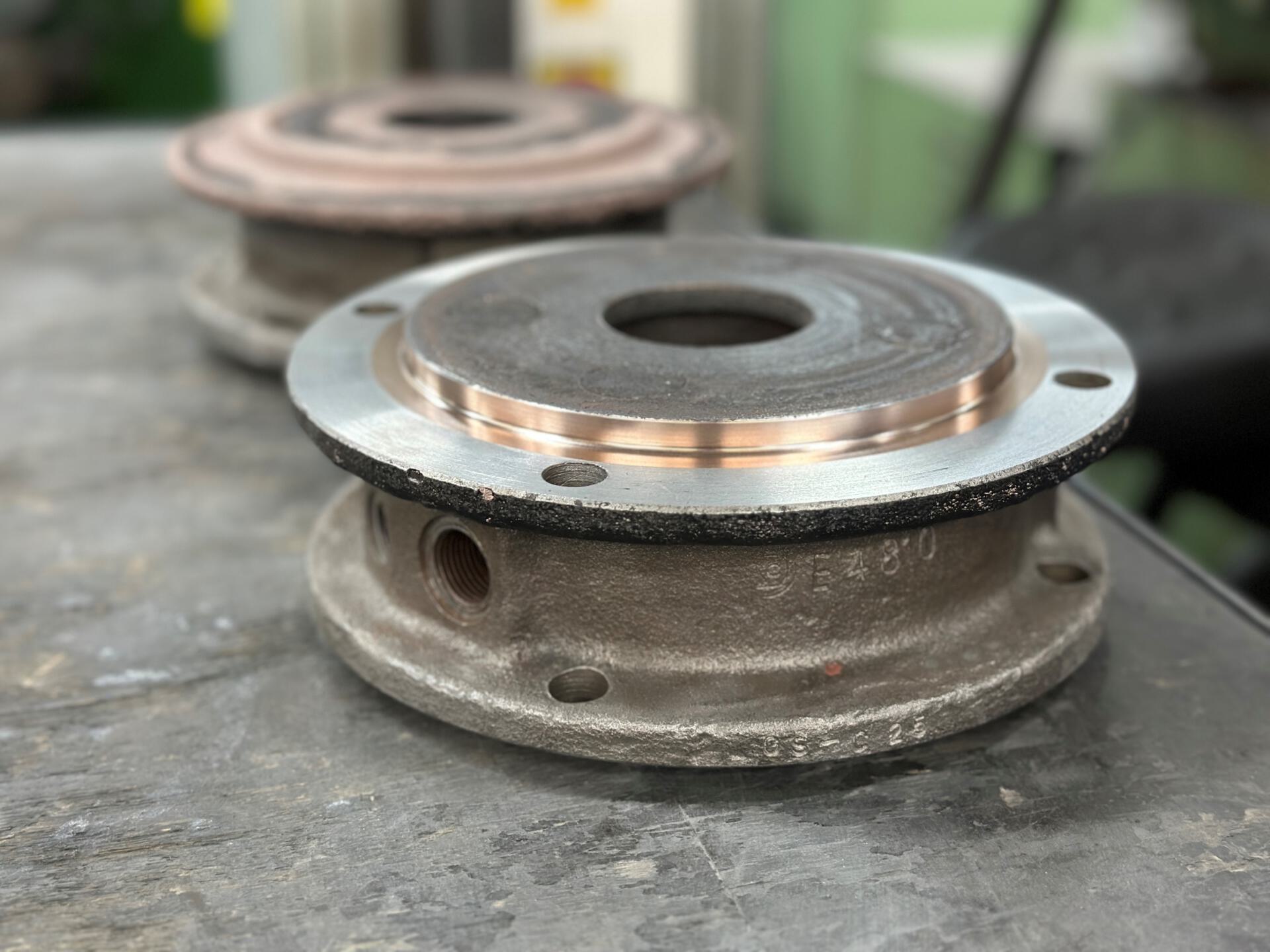 Stopfbuchsgehäuse, O-Ring Sitz aufgearbeitet