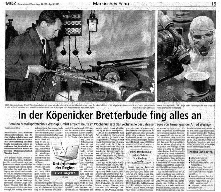 Maerkische Oderzeitung